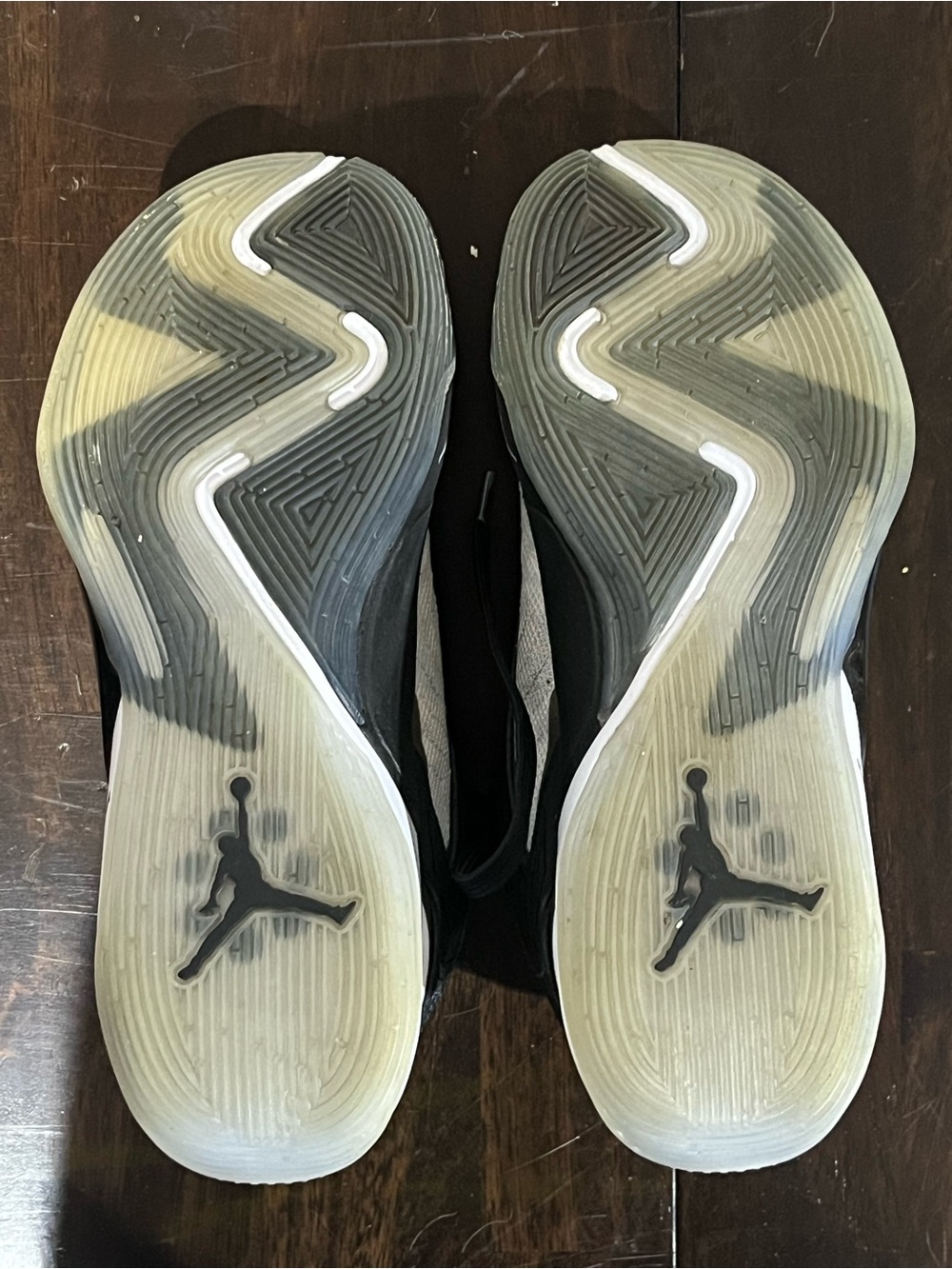 Jordan Luka 2 TB Basketball Sneakers in Black White Orca, Sz 7.5 - Picture 8 of 9